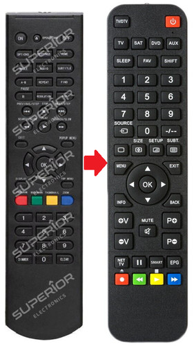 Telecomando ricambio per - di,