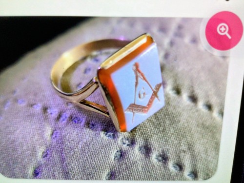 Anello massonico oro misura - , 9