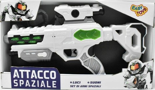 Attacco spaziale mitra con - spaziale,