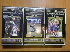 Juventus VHS Cassette Partite  Finali di Coppa + Champions