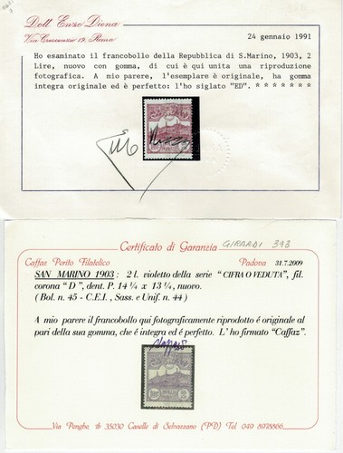 San marino 1903 lire - san, o