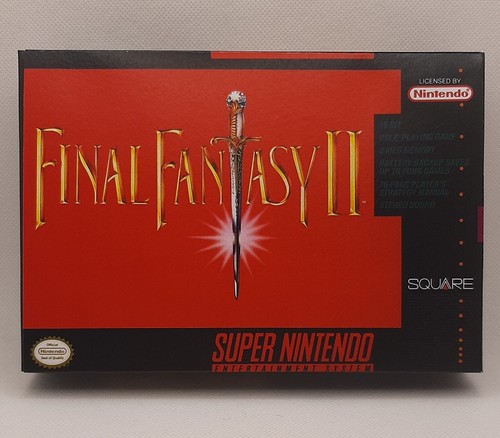 Snes final fantasy 2 - fantasy,
