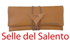 Borsello Porta tabacco da personalizzato in pelle leather porttobacco cigarettes