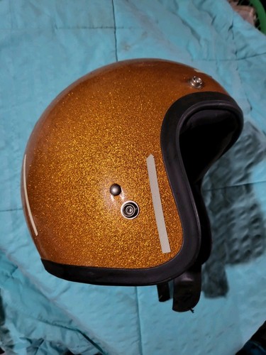 Casco vintage shoei metallo - shoei,