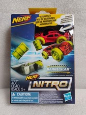 NERF NITRO FOAM CARS STUNT