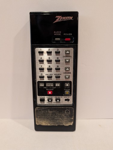 Vintage zenith vcr remote - zenith,