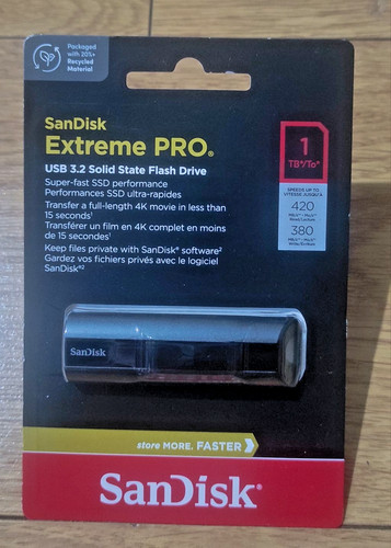 Sandisk 1tb extreme pro usb - extreme,