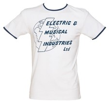 T-SHIRT UOMO WORN By  MAGLIA TG. XS S M L XL EMI MAGLIETTA CASA DISCOGRAFICA