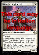 MTG DUSK LEGION DUELIST EXC - DUELLANTE DELLA LEGIONE DEL VESPRO 11 - MOM