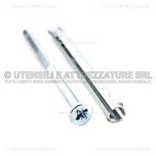TASSELLO FISSAGGIO METALLICO ETM per SERRAMENTI in LEGNO PVC ALLUMINIO con VITE