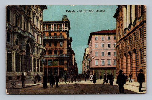 Italia trieste piazza - italia-, xxx