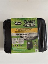 SLIME SMART REPAIR KIT COMPRESSORE LIQUIDO SMILE GONFIA E RIPARA GOMME FORATE!