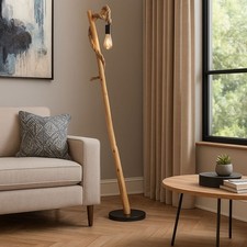 Piantana Lampada Wood Casa di