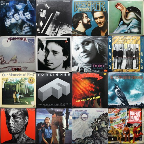 Vinyl schallplattensammlung - vinyl, lp