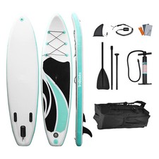 EliteShield Gonfiabile SUP Stand Up Paddle Board 10,5'x30''x6'' per Giovani/Adulti