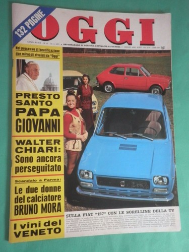 Oggi 1971 walter chiari - oggi,
