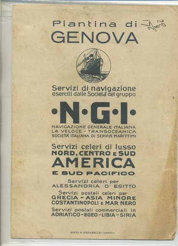 Piantina genova societa - di, di
