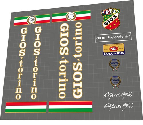 Set adesivi gios torino - adesivi,