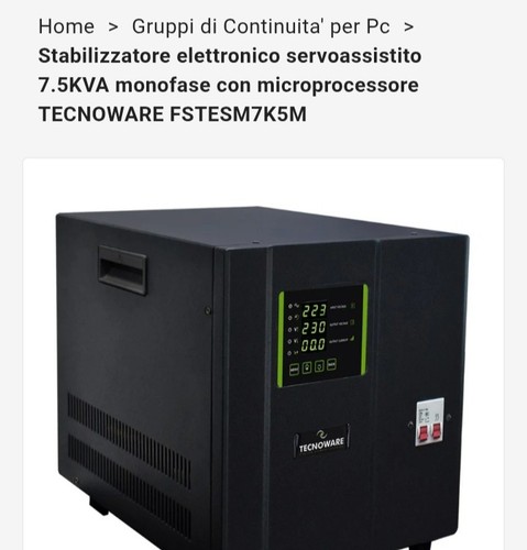 Stabilizzatore tensione - di,