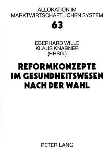 Reformkonzepte - , im