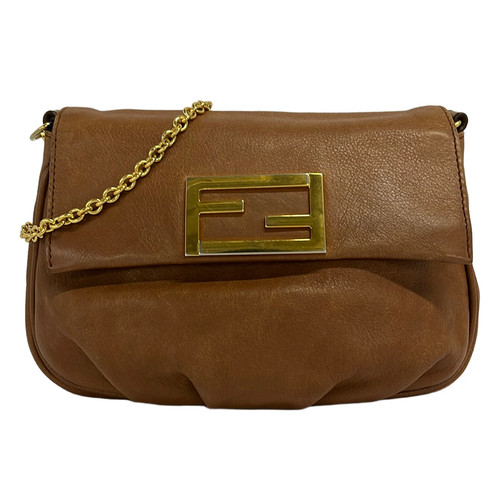 Fendi 8m0276 brown leather - fendi,