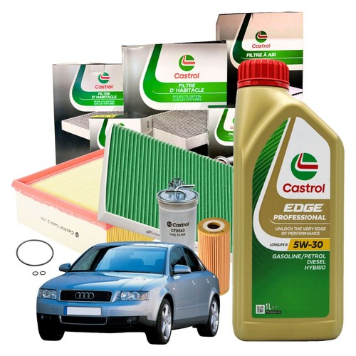 Kit tagliando castrol audi - kit,