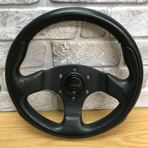 Volante pelle nera - pelle,