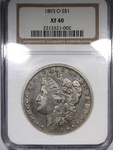 1893 morgan dollar ngc - 1893-o,