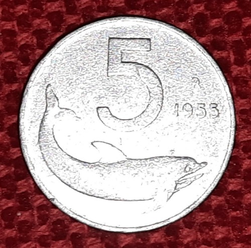 Lire delfino 1955 spl - 5,