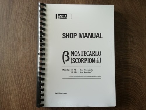 Lancia beta montecarlo - beta,
