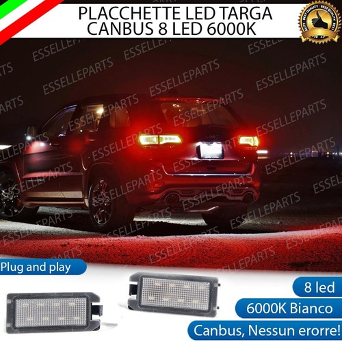 Placchette led luci targa - luci, 8