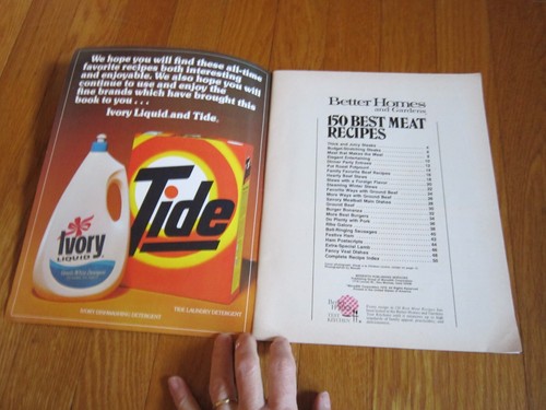 Vtg 1970s meat cookbook 150 - 1970s,