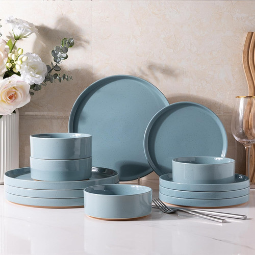 Set piatti ceramica - 4, in