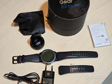 Samsung Gear S3 Frontier SM-R760 - color SPACE GRAY - dotato di tutti accessori