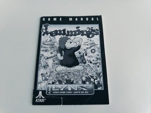 Very rare atari lynx lemmings - very,