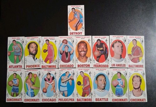 Lotto topps basketball 1969 - lotto, 1969-70
