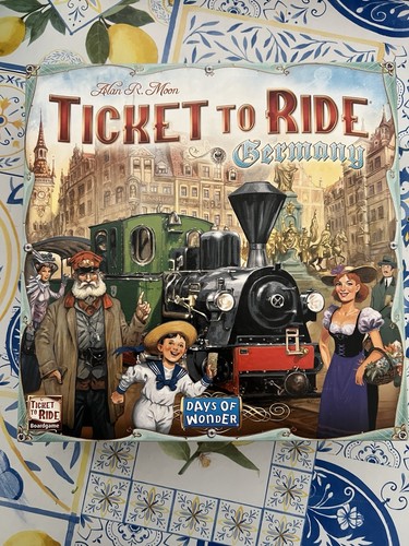 Gioco tavolo ticket ride - da, to