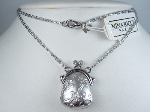 Collana nina ricci rodiata con - ricci,