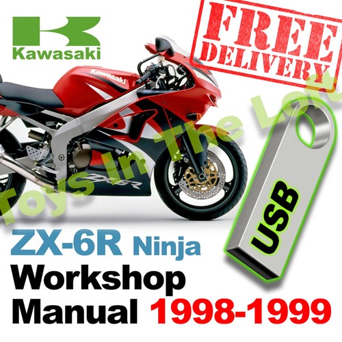Kawasaki zx6r manuale officina - zx6r,