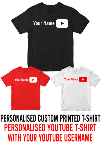 Shirt personalizzata youtube - t-shirt,
