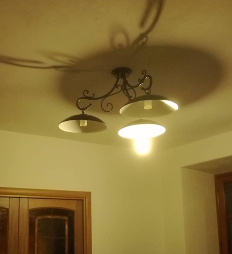 Lampadario bilancia ferro - in,