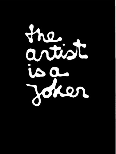 Ben vautier the jocker - ben,