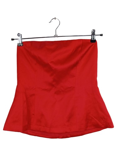 Zara top donna rosso elegante - zara,