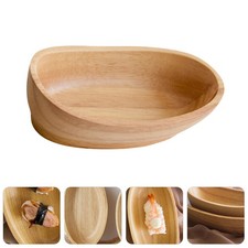 Piatto di sushi a forma di barca vaso di sushi snack piatto di snack pratico