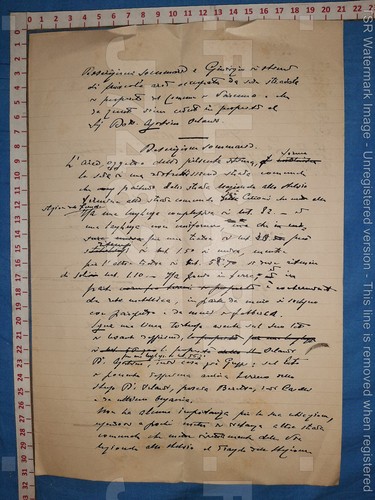 J7482 documento storico - documento,
