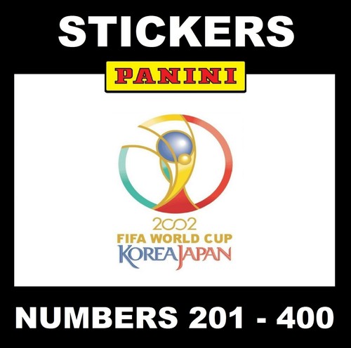 Adesivi panini mondiali 2002 - mondiali,