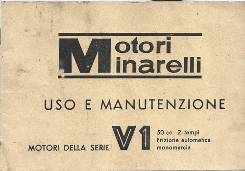 Motori minarelli serie 50 - serie, v1