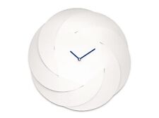 Alessi - Orologio da parete "Infinity Clock" in acciaio colorato bianco ABI10 W