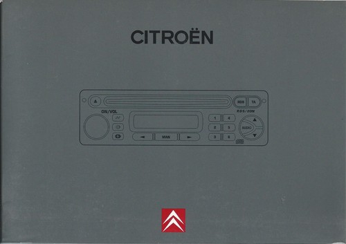 Citroen autoradio rds 2000 - citroen,