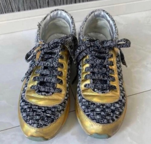 Sneakers chanel oro argento - sneakers, x